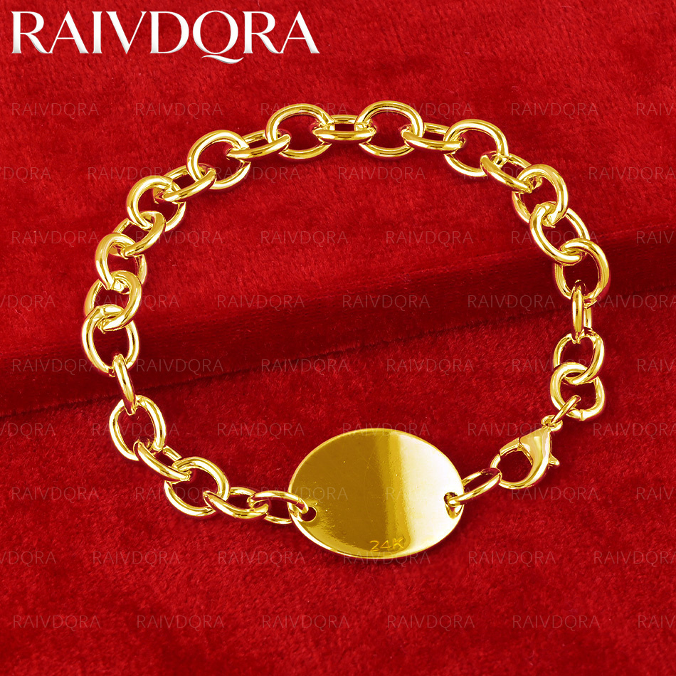 18K Gold Plated Disc Chain Bra - Men Accessories Chain And Bracelet のレビューと価格
