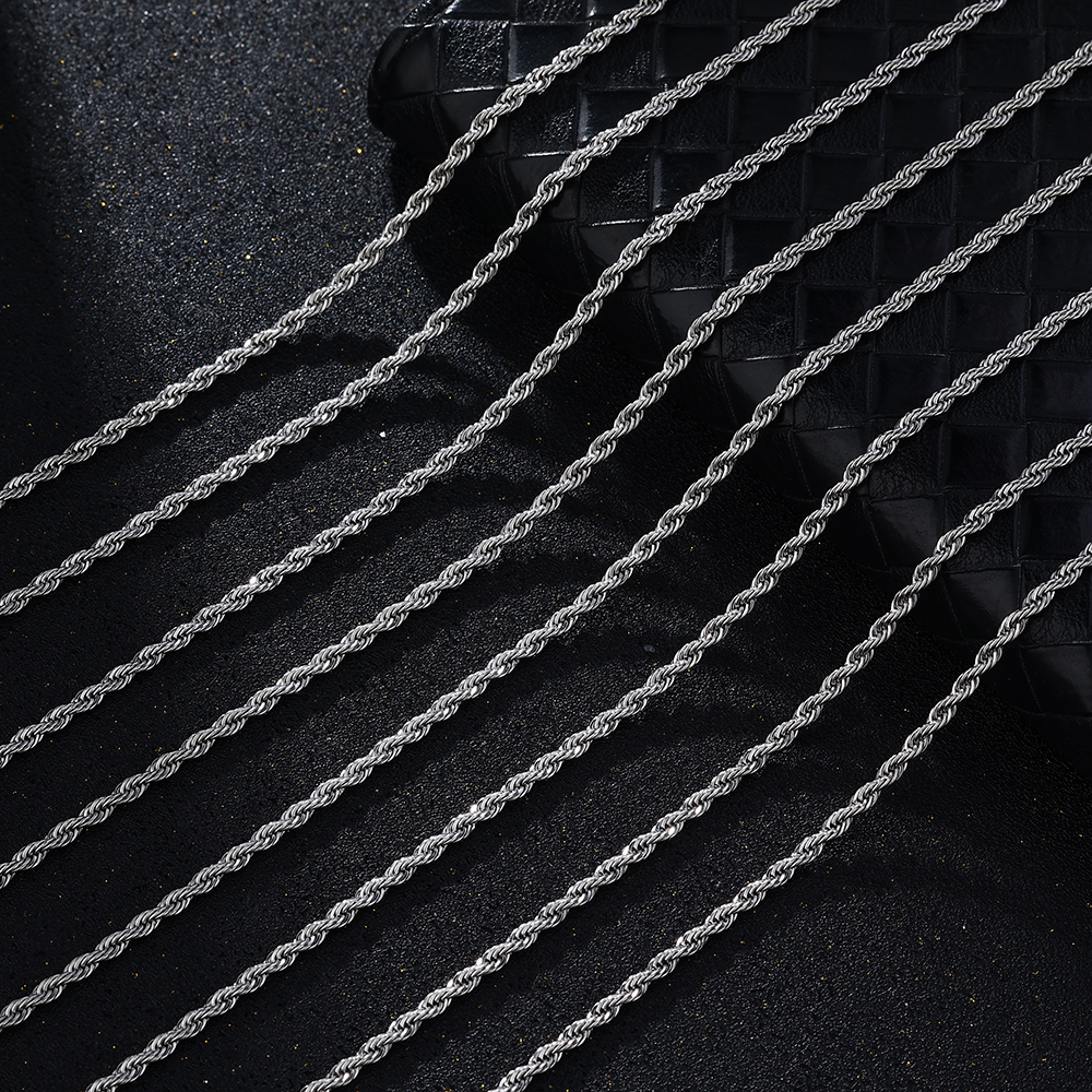Atoztide Twisted Rope Chain Ne - Men Accessories Singapore のレビューと価格