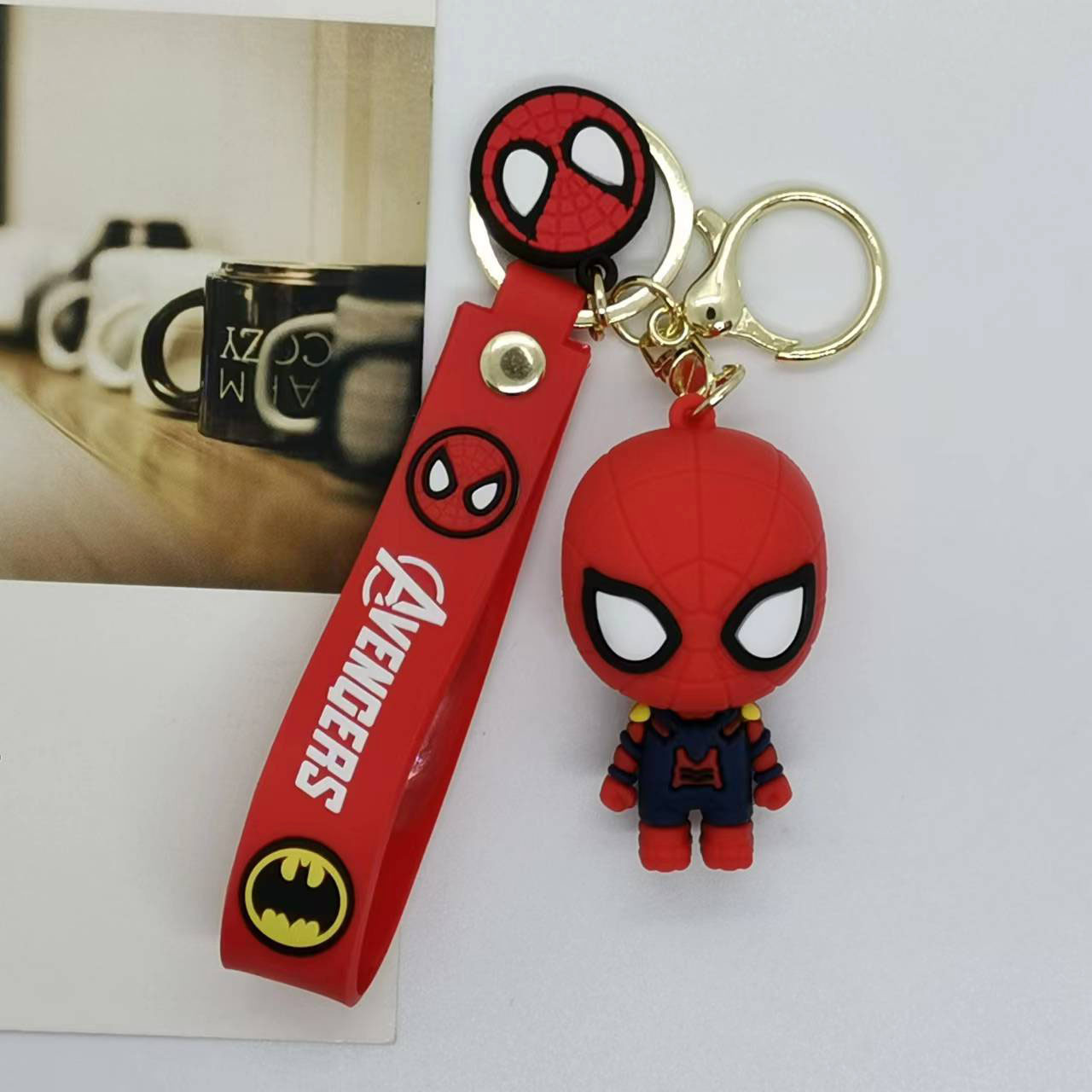 Creative Cartoon Spider Man Do - Men Accessories Pendant のレビューと価格