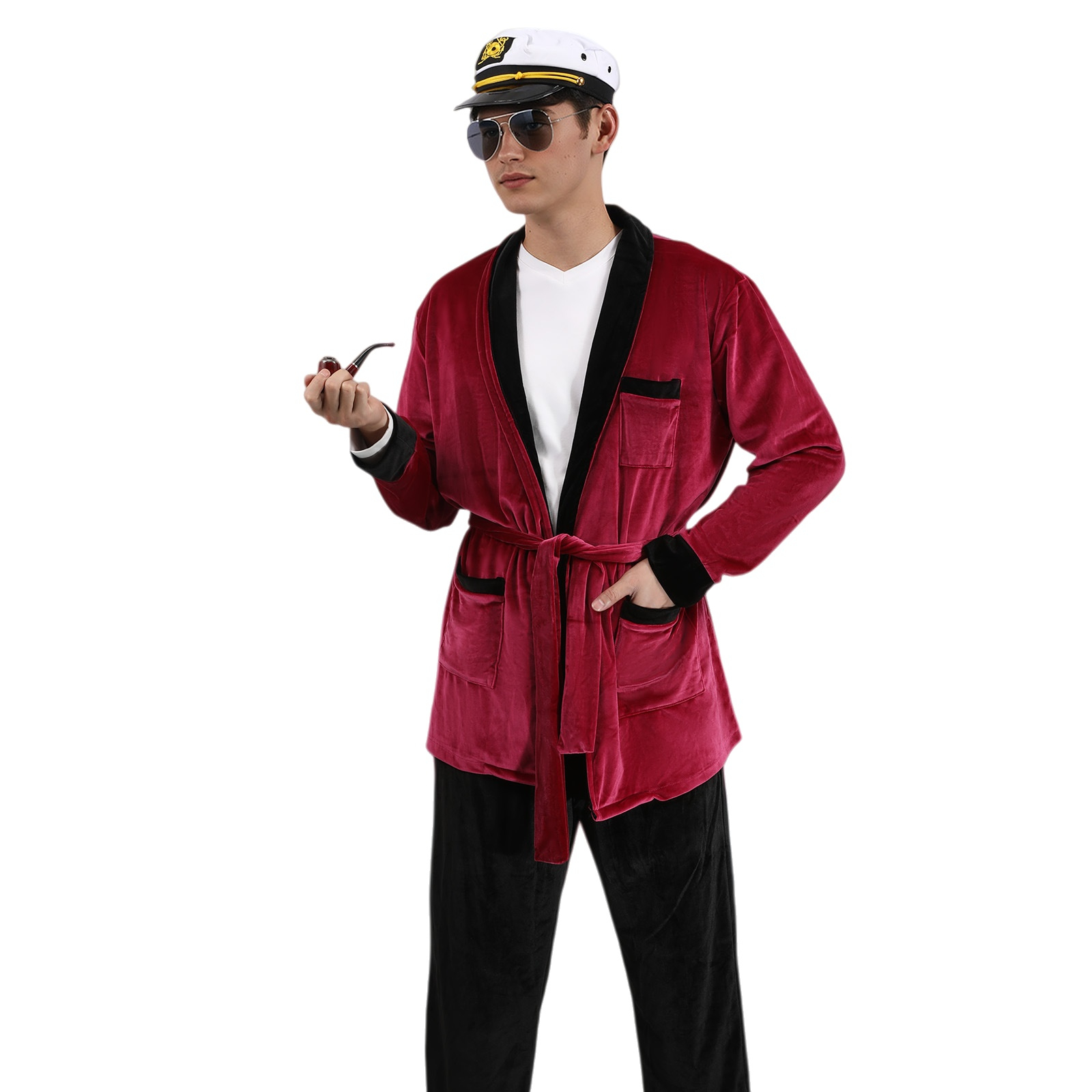 Men Flannel Red Nightgown Thic - Men'S Accessories Glasses のレビューと価格