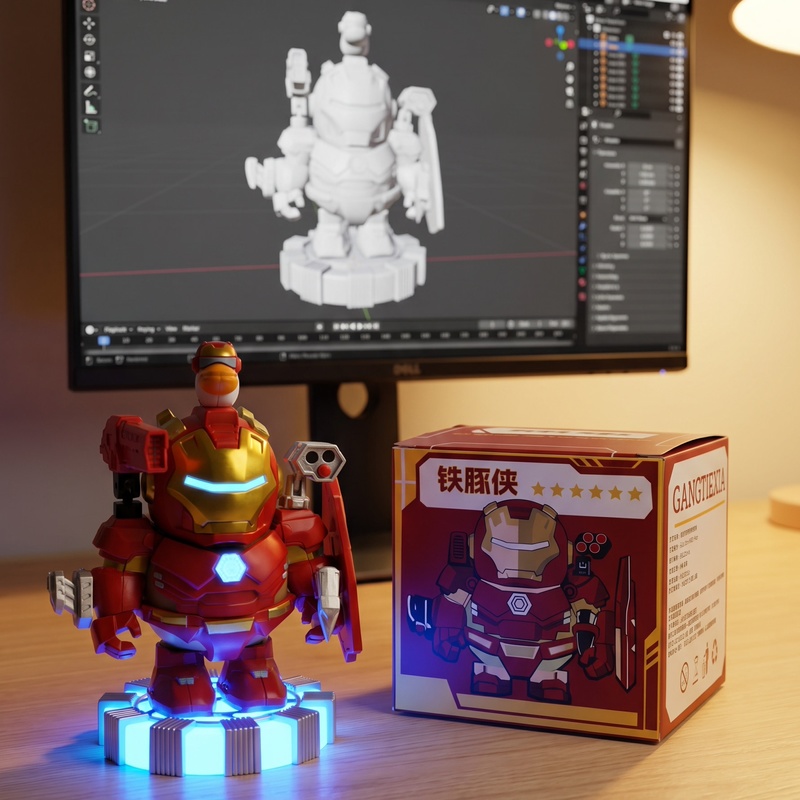 Magnetic Mecha Capybara Iron M - Men Accessories Collection のレビューと価格