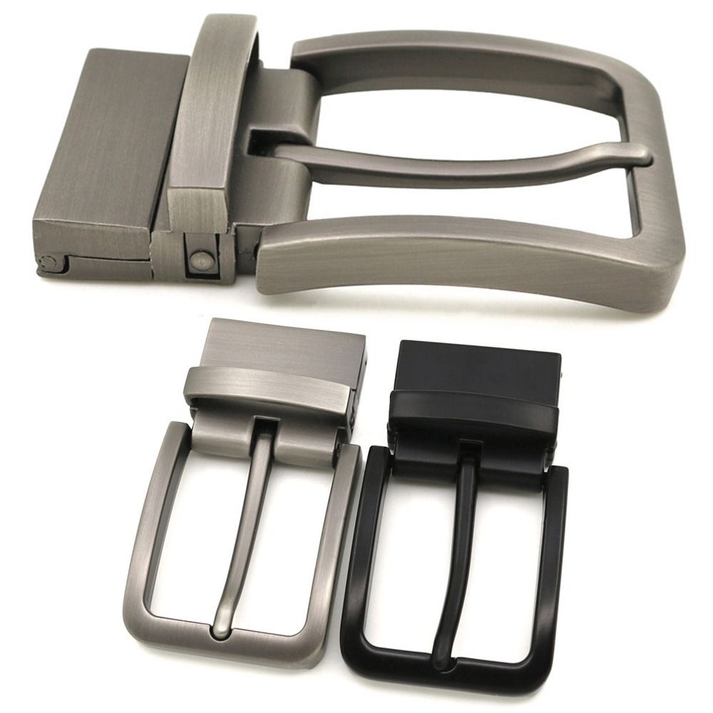Men's Metal Pin Belt Buckle Ro - Men'S Accessories Leather のレビューと価格