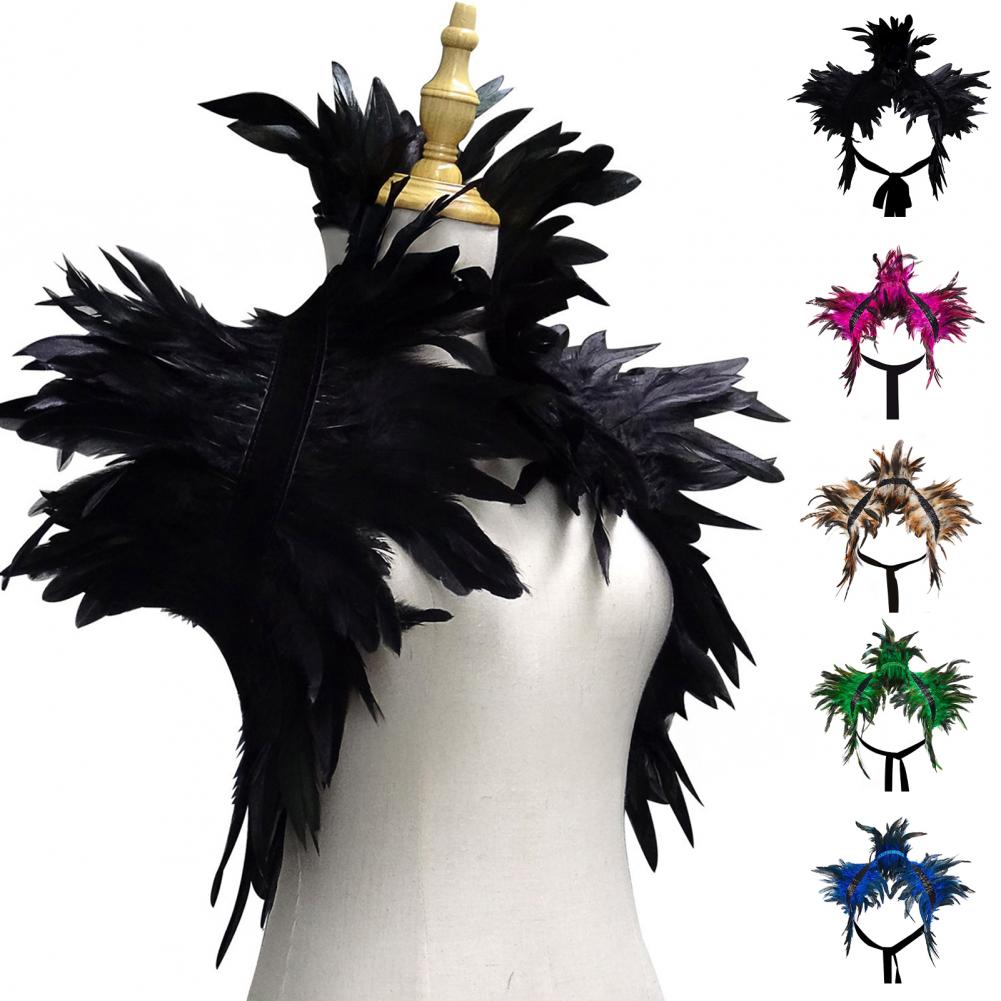 Cape Collar Layered Feather Go - Mens Accessories Style のレビューと価格