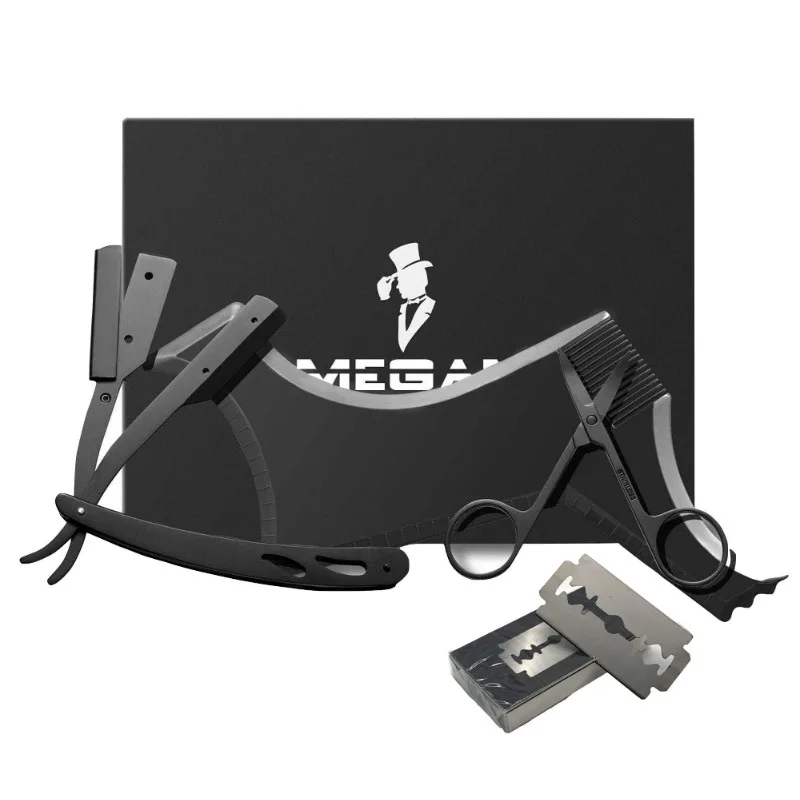 Beard Template Shaping Tool Se - Men Accessories Combo Set のレビューと価格
