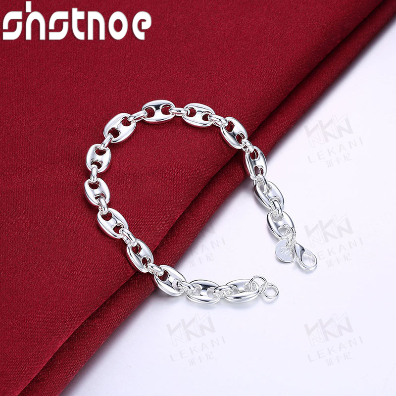 Cute 925 Sterling Silver Pig N - Men Accessories Chain And Bracelet のレビューと価格
