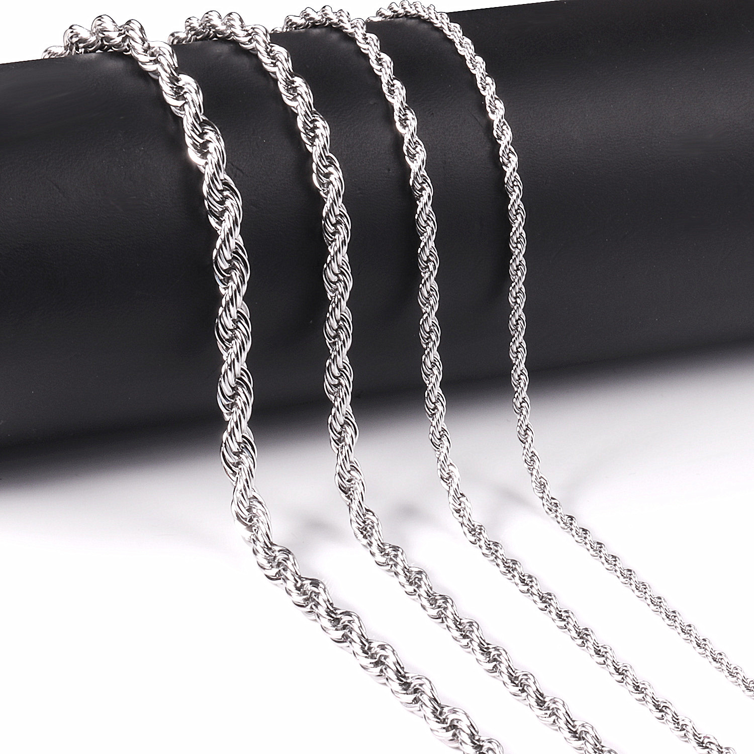 LUXUSTEEL 1pcs 2mm 3mm 4mm 5mm - Men Accessories Singapore のレビューと価格