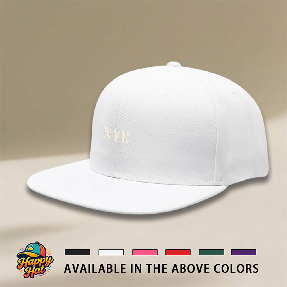 1PC NYC Embroidered Flat Brim  - Men'S Accessories Nyc のレビューと価格