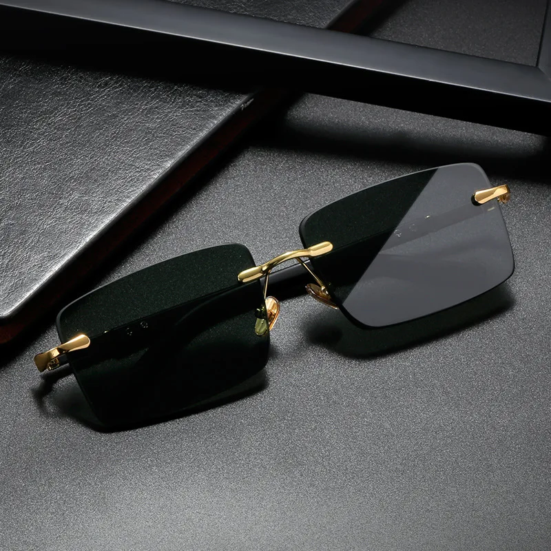 Fashion Rectangle Sunglasses M - Men'S Accessories Glasses のレビューと価格