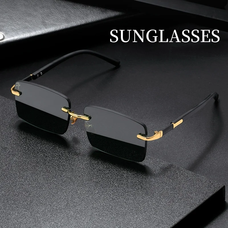 Fashion Rectangle Sunglasses M - Men'S Accessories Glasses のレビューと価格