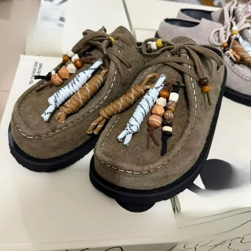 Women Men Clogs Cow Suede Leat - Men'S Accessories Leather のレビューと価格