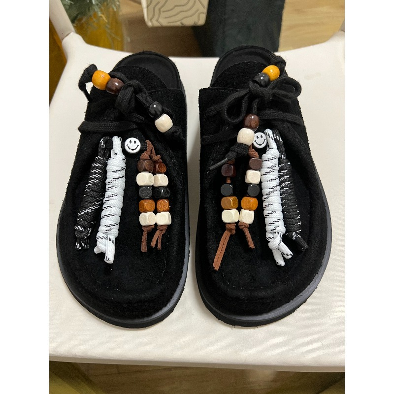 Women Men Clogs Cow Suede Leat - Men'S Accessories Leather のレビューと価格