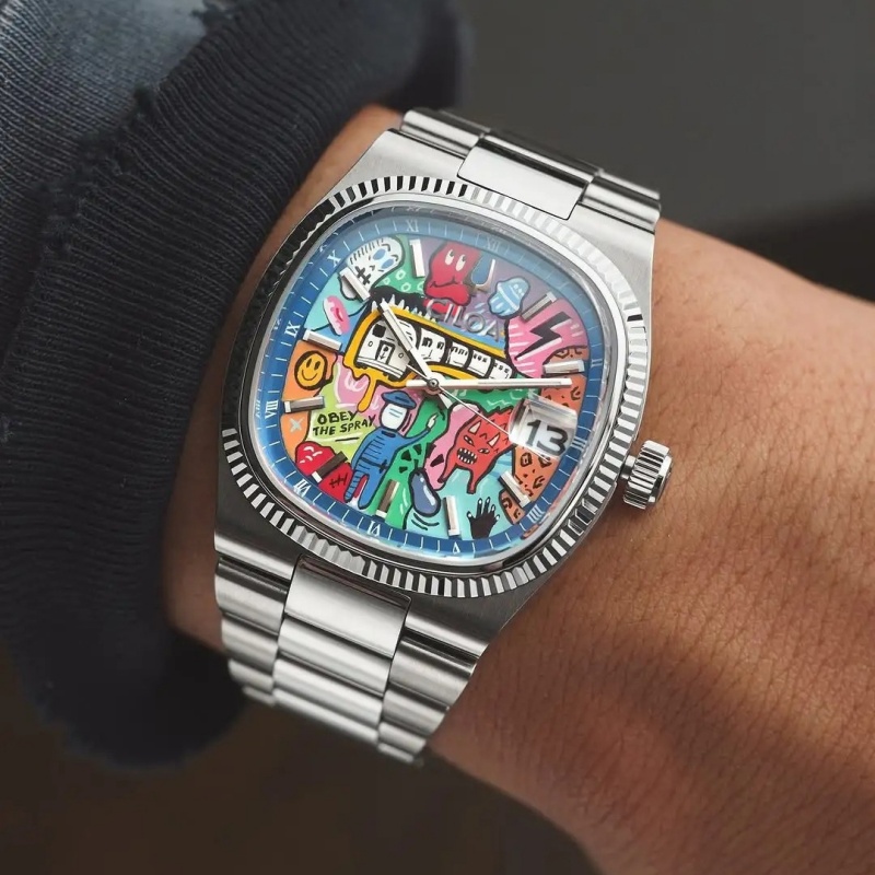 Square retro watch for men lig - Men'S Accessories Luxury Brands のレビューと価格