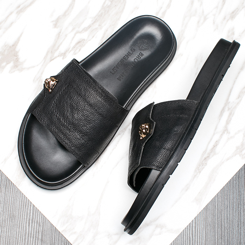 2025 New Genuine Leather Slipp - Men'S Accessories Leather のレビューと価格