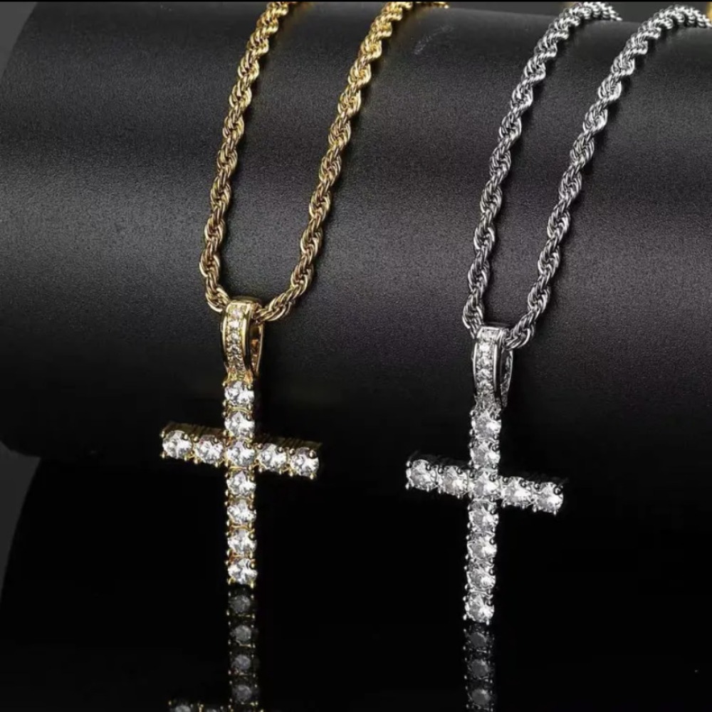 Personality Hip-hop Gold Color - Men Accessories Singapore のレビューと価格