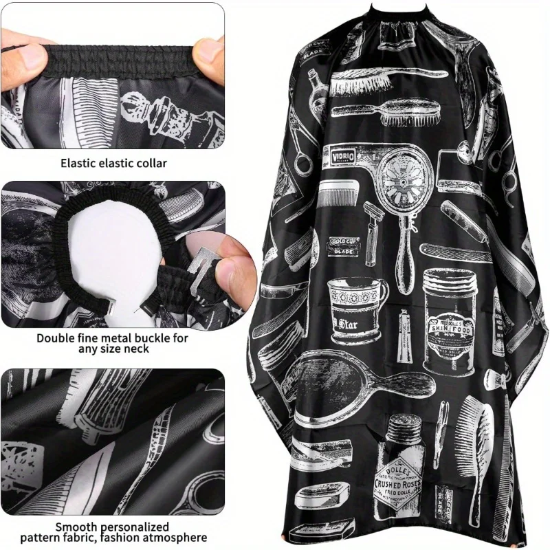 Professional Barber Cape Set W - Men Accessories Combo Set のレビューと価格