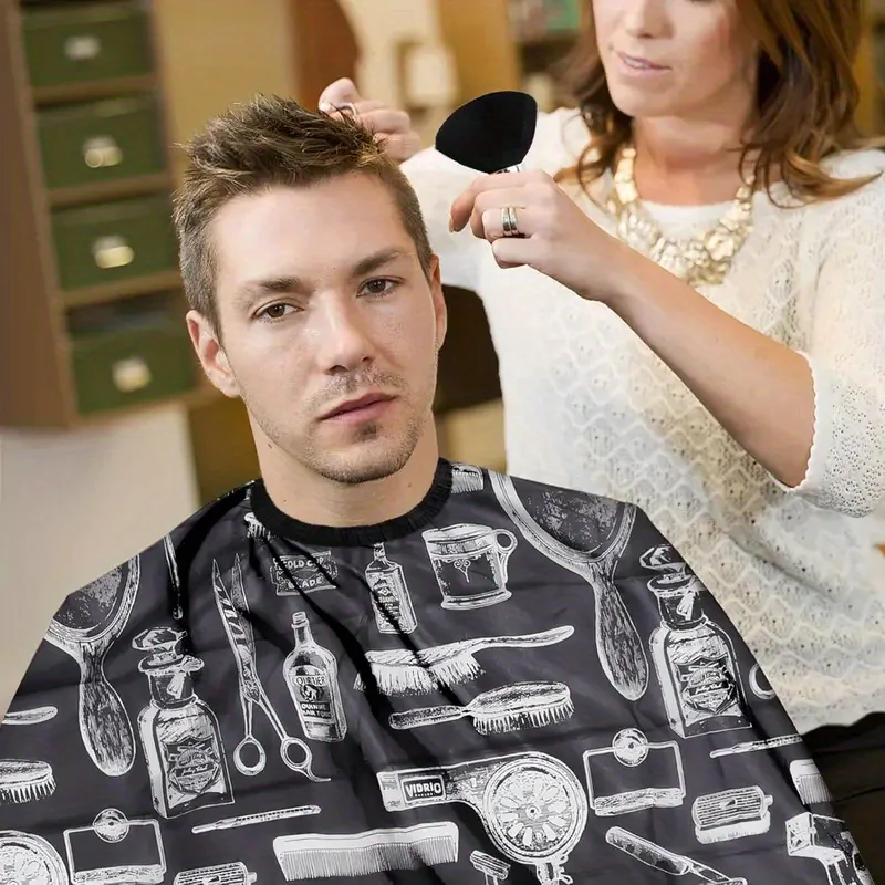 Professional Barber Cape Set W - Men Accessories Combo Set のレビューと価格