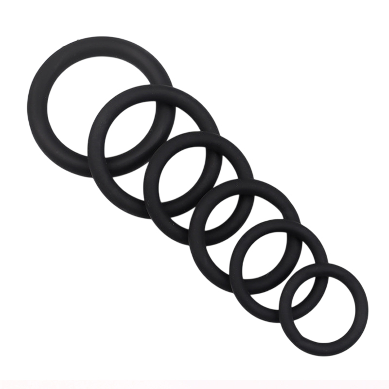 3/6Pcs Silicone Penis Ring Set - Men Accessories Combo Set のレビューと価格
