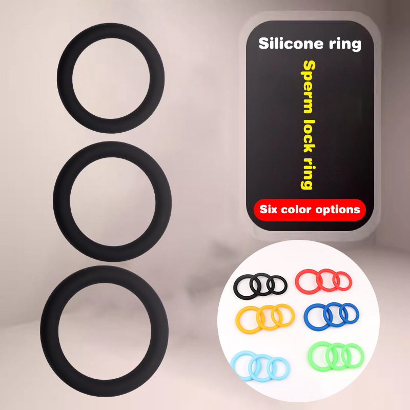 3/6Pcs Silicone Penis Ring Set - Men Accessories Combo Set のレビューと価格