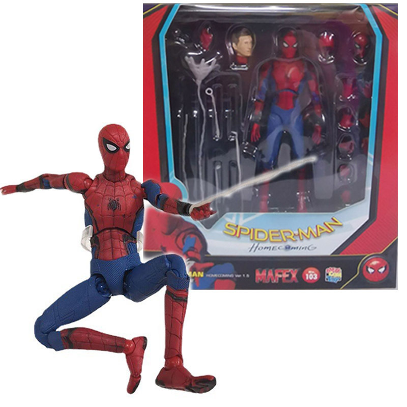 Mafex 103 Spider Man Action Fi - Men Accessories Collection のレビューと価格