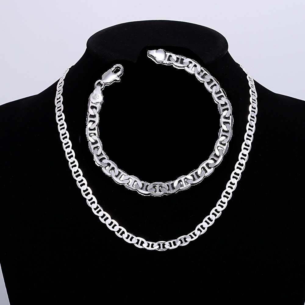 Luxury designer 925 Sterling S - Men Accessories Chain And Bracelet のレビューと価格