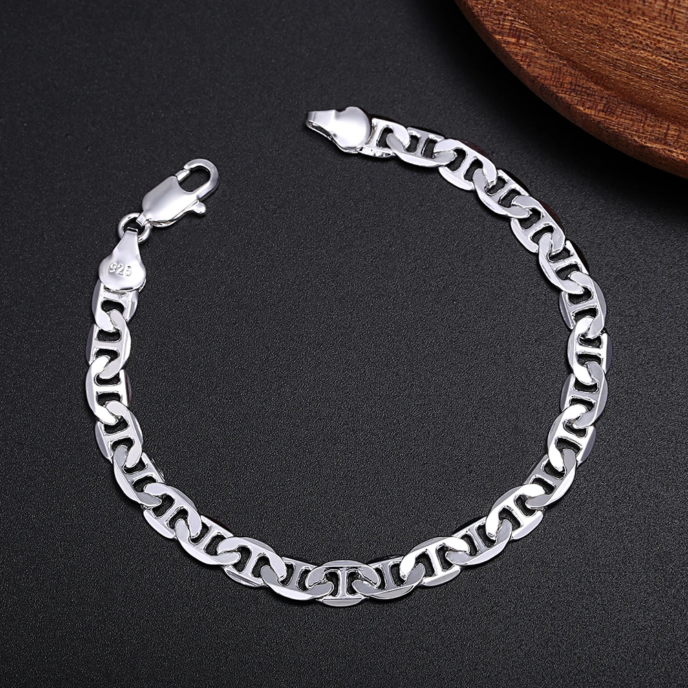 Luxury designer 925 Sterling S - Men Accessories Chain And Bracelet のレビューと価格