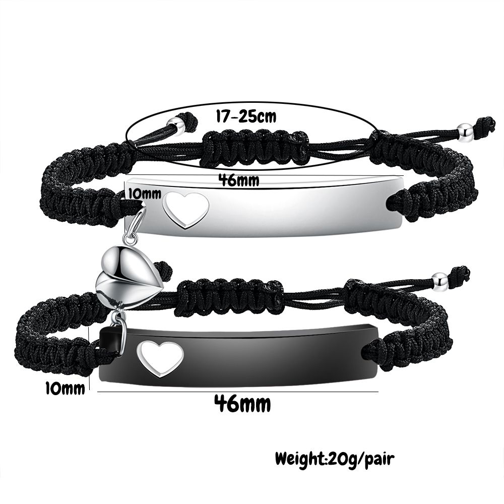 Custom Stainless Steel Couple  - Men Accessories Chain And Bracelet のレビューと価格