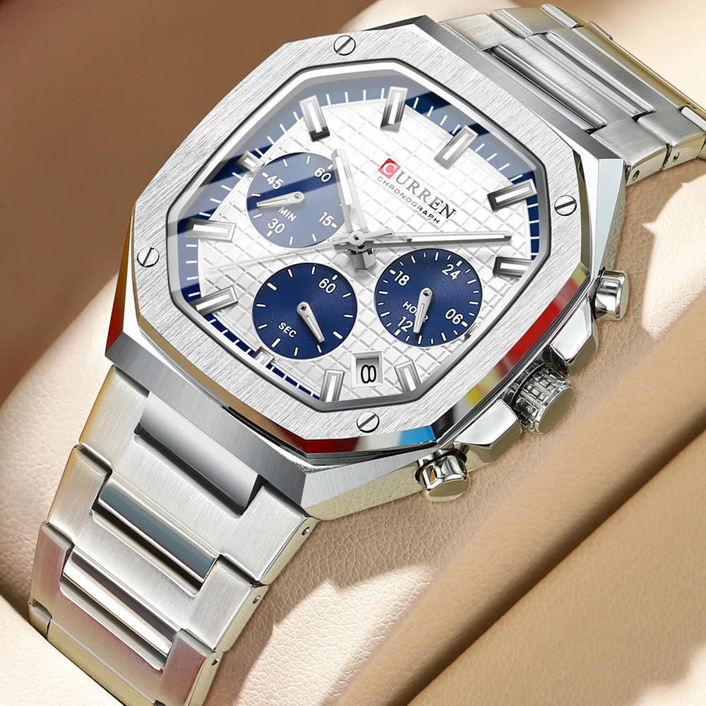 CURREN Men Watch Top Brand Lux - Men'S Accessories Luxury Brands のレビューと価格