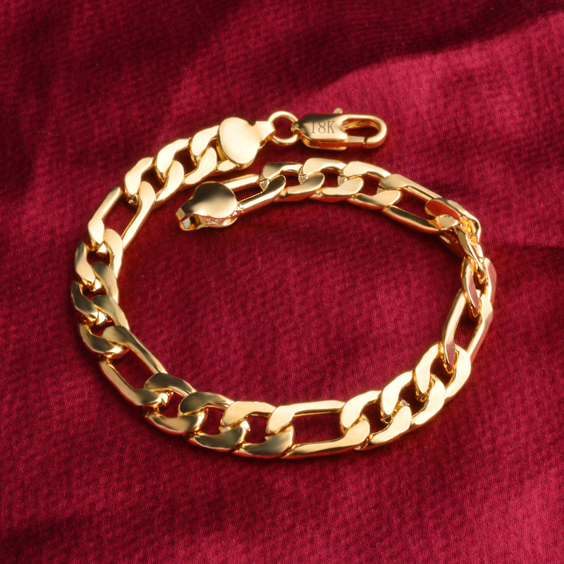 925 sterling Silver 18K gold C - Men Accessories Chain And Bracelet のレビューと価格