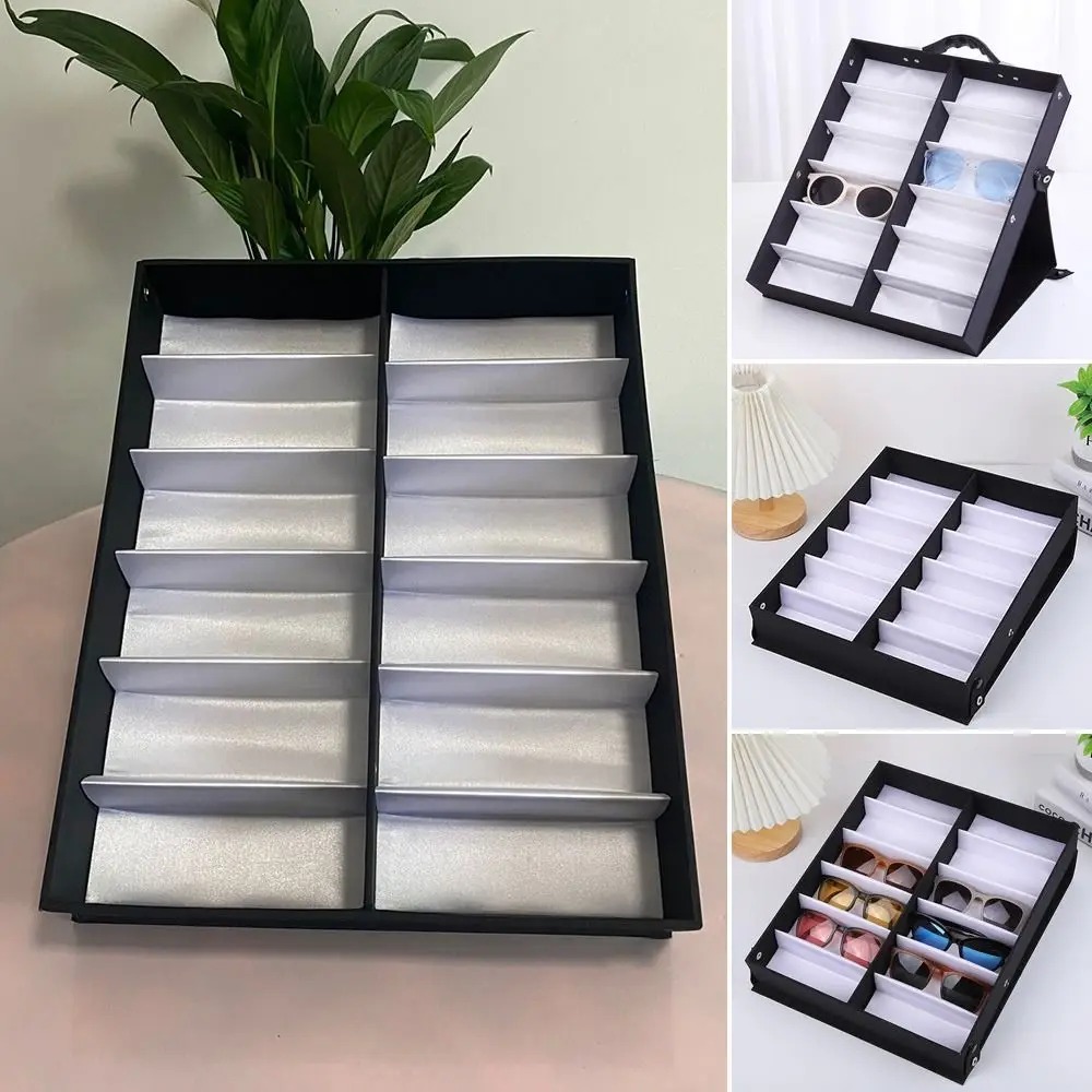 12/18 Slots /Grid Glasses Stor - Men'S Accessories Organizer Tray のレビューと価格