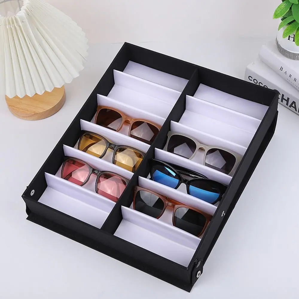 12/18 Slots /Grid Glasses Stor - Men'S Accessories Organizer Tray のレビューと価格