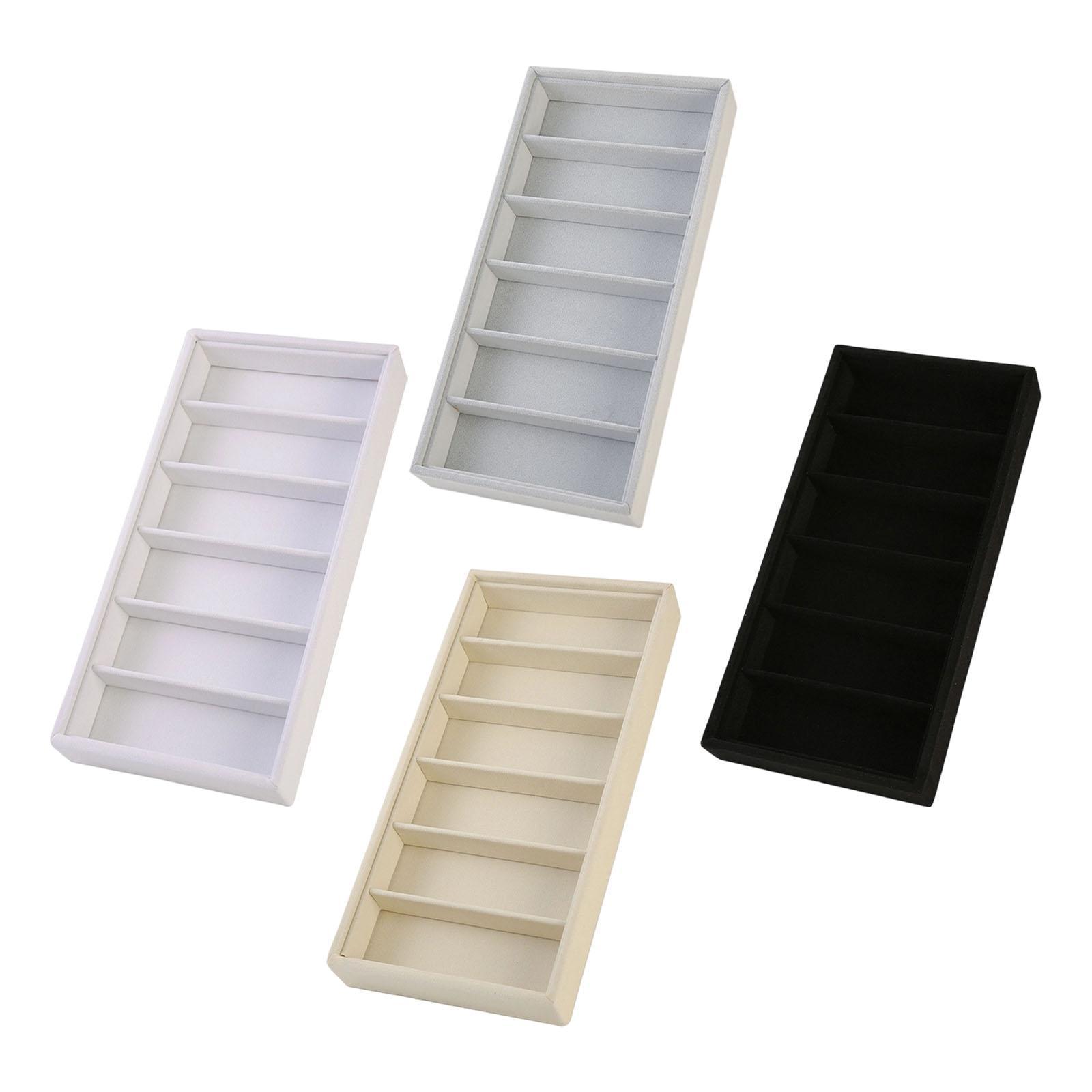Glasses Display Tray 6 Slots f - Men'S Accessories Organizer Tray のレビューと価格