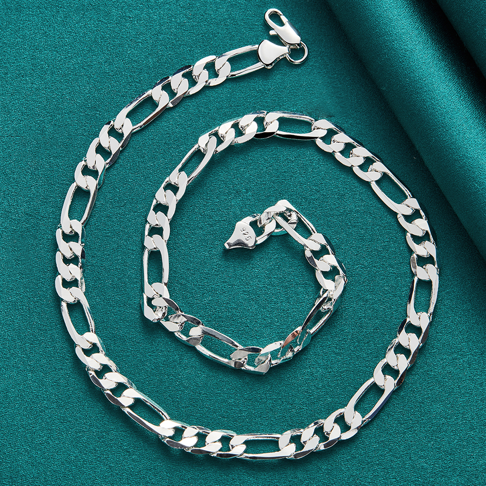 925 Sterling Silver 40-75cm 8m - Men Accessories Singapore のレビューと価格