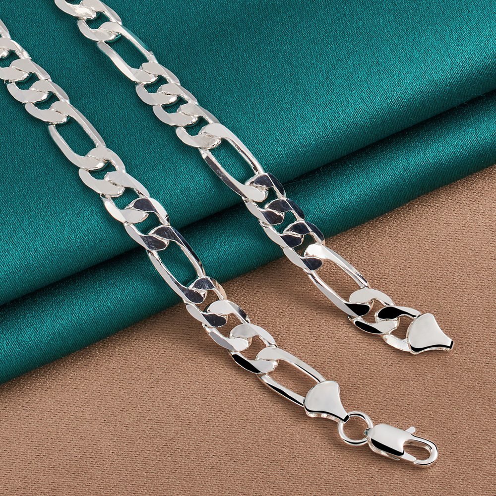 925 Sterling Silver 40-75cm 8m - Men Accessories Singapore のレビューと価格